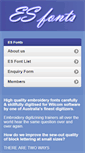 Mobile Screenshot of esfonts.com